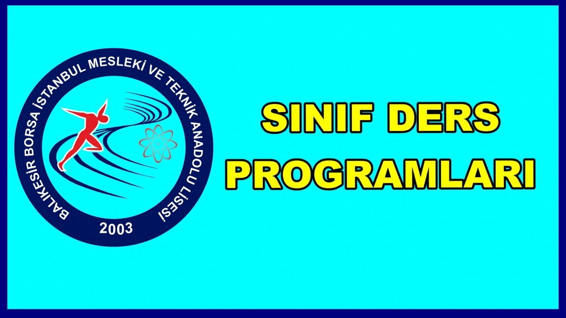SINIF DERS PROGRAMLARI GÜNCELLENDİ - 05.04.2023